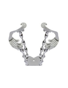 3D Wing Steering Wheel Chrome.